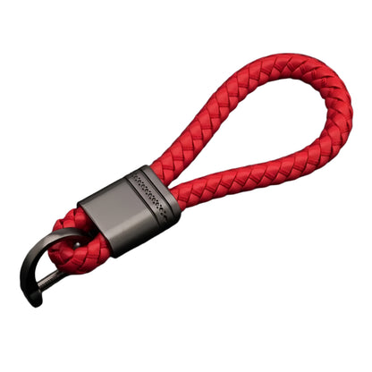 Braided Rope Car Keychain - Classic Design for Car Use, Durable and Lightweight Material - Gearhead Graphics