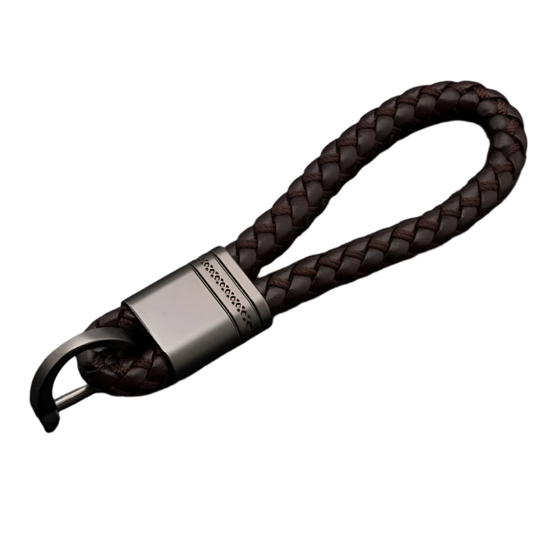 Braided Rope Car Keychain - Classic Design for Car Use, Durable and Lightweight Material - Gearhead Graphics