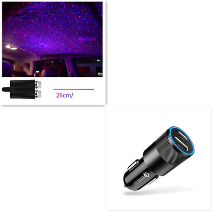 Car Star Light Projector LED USB